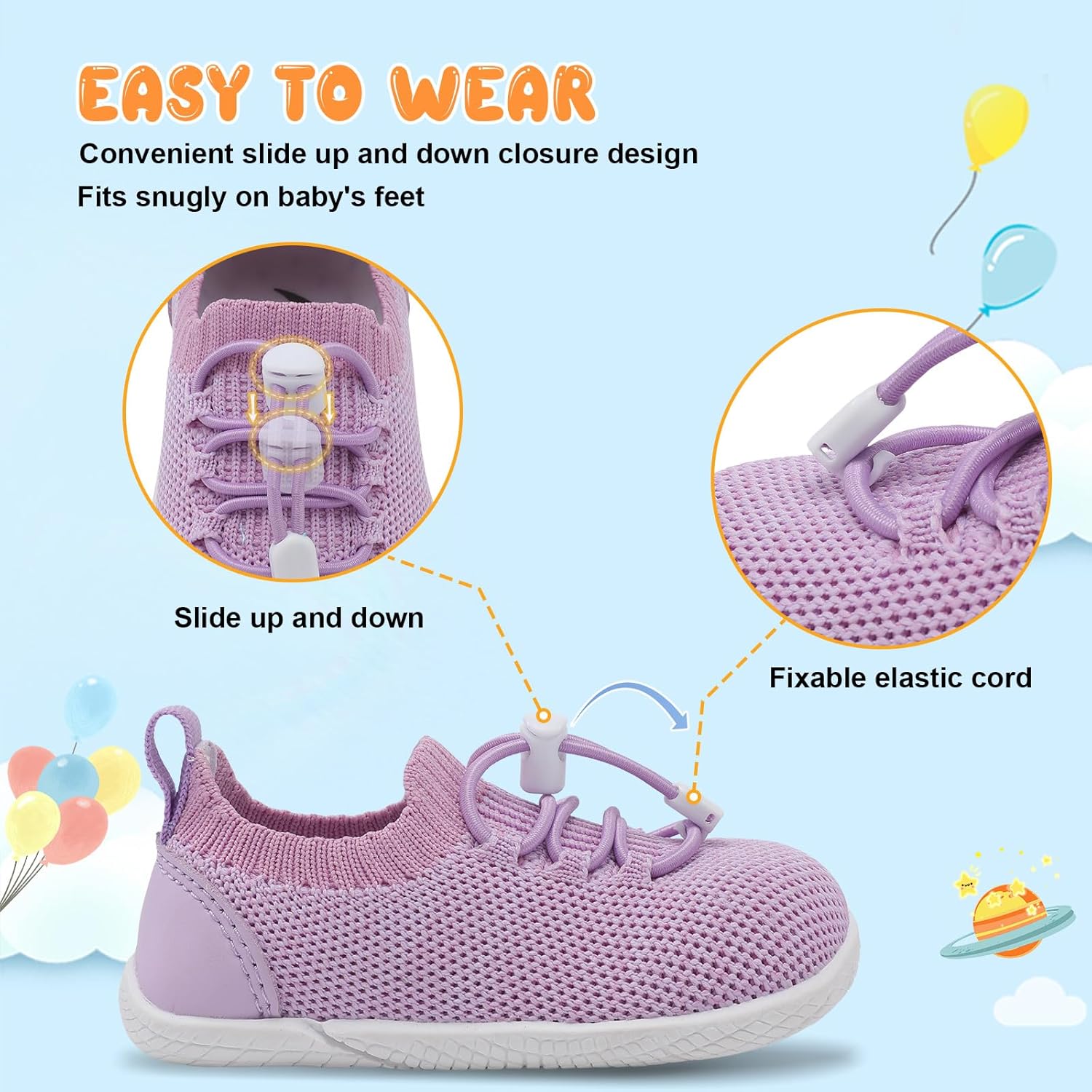 FEETCITY Baby First Walking Shoes