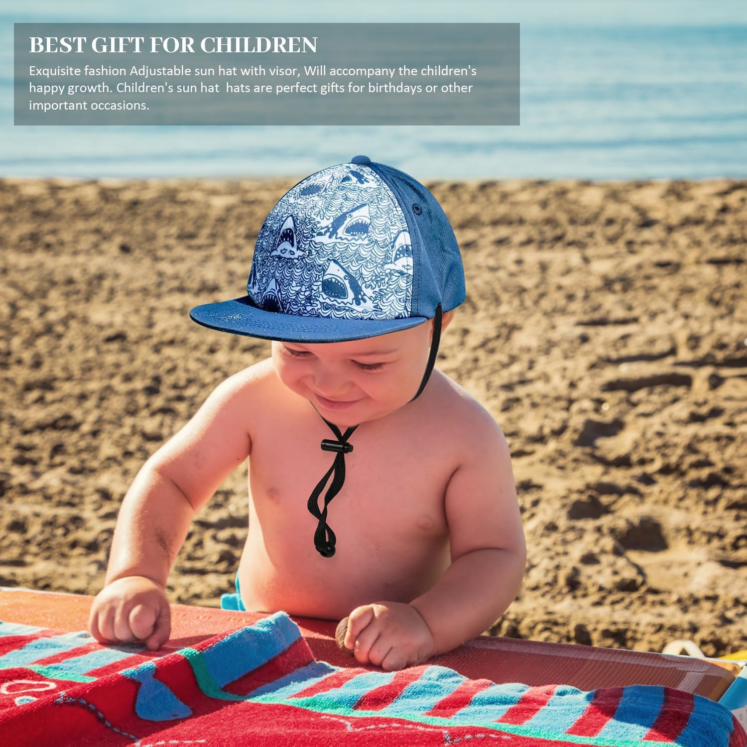 Perfect Snug Cool Kids Baseball Hat Visor for Toddler and Up
