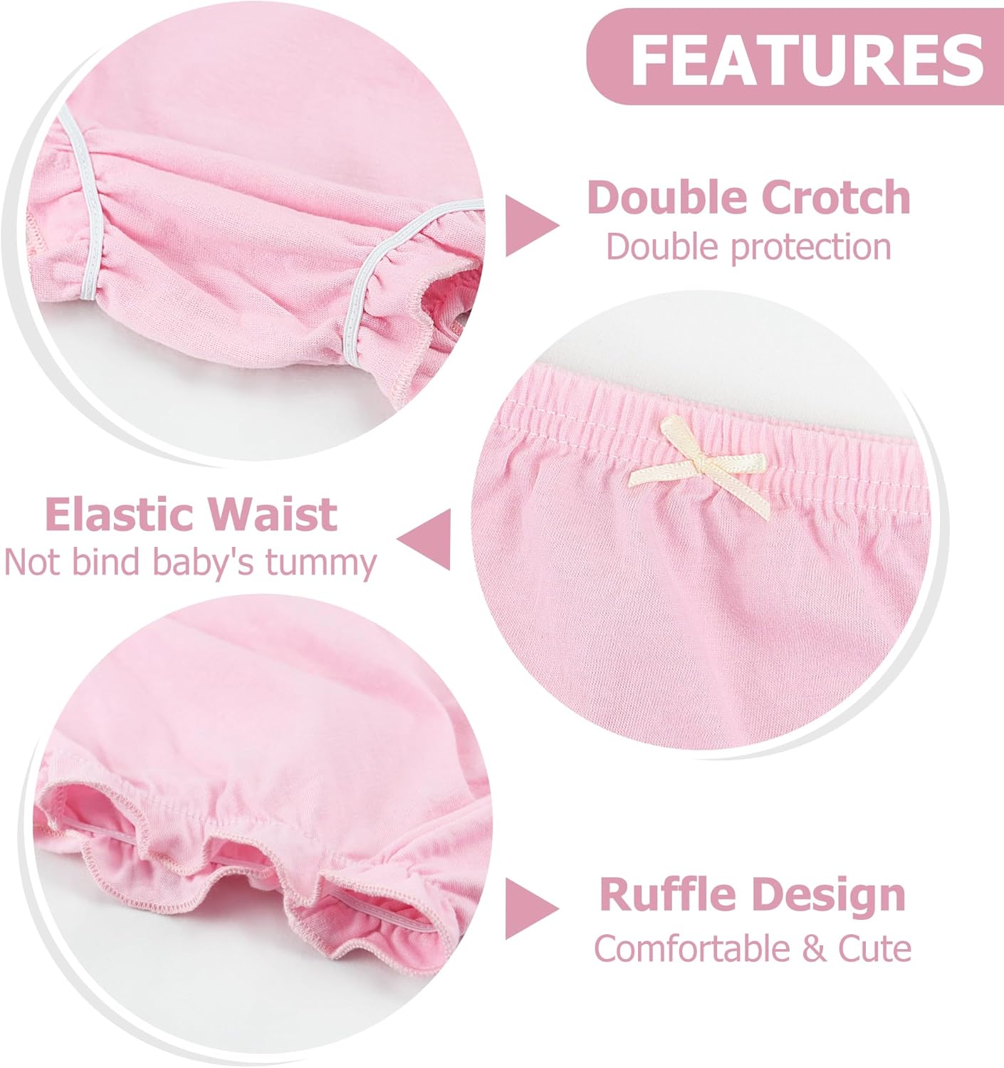 Billion Xin 4-Piece Toddler Diaper Covers
