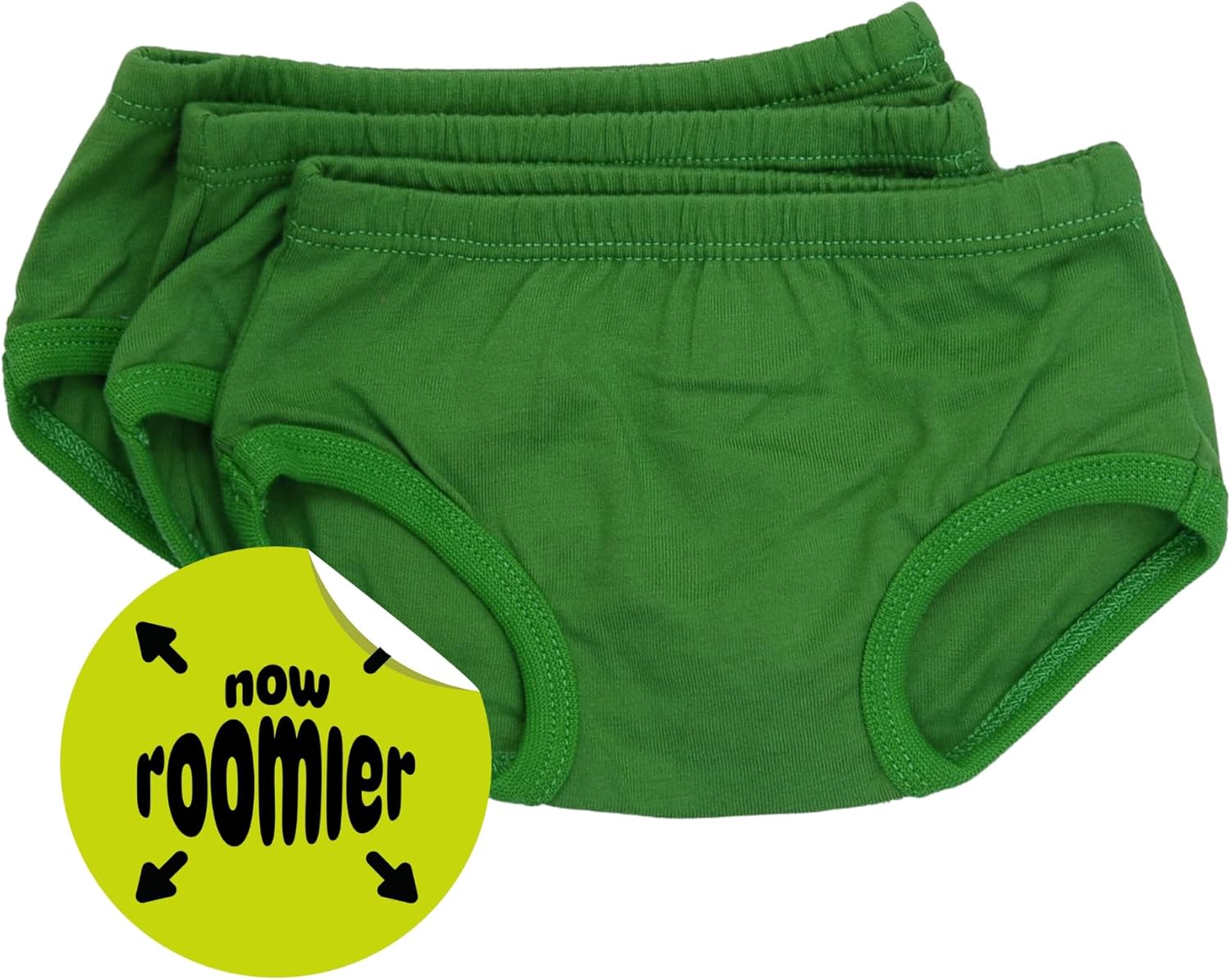 Tiny Undies Small Cotton Training Pants Roomier 3-Pack