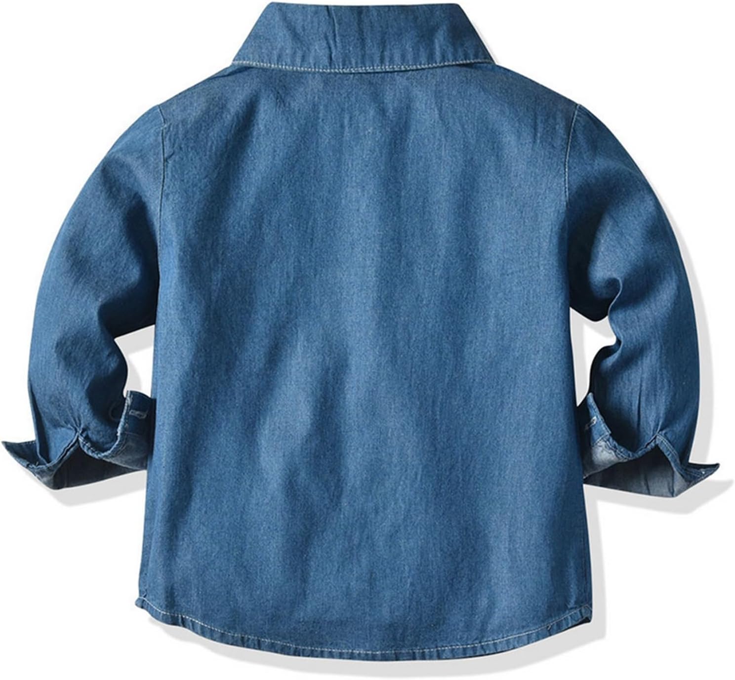 Kapsrqst Button-Down Casual Shirts for Toddler Kids