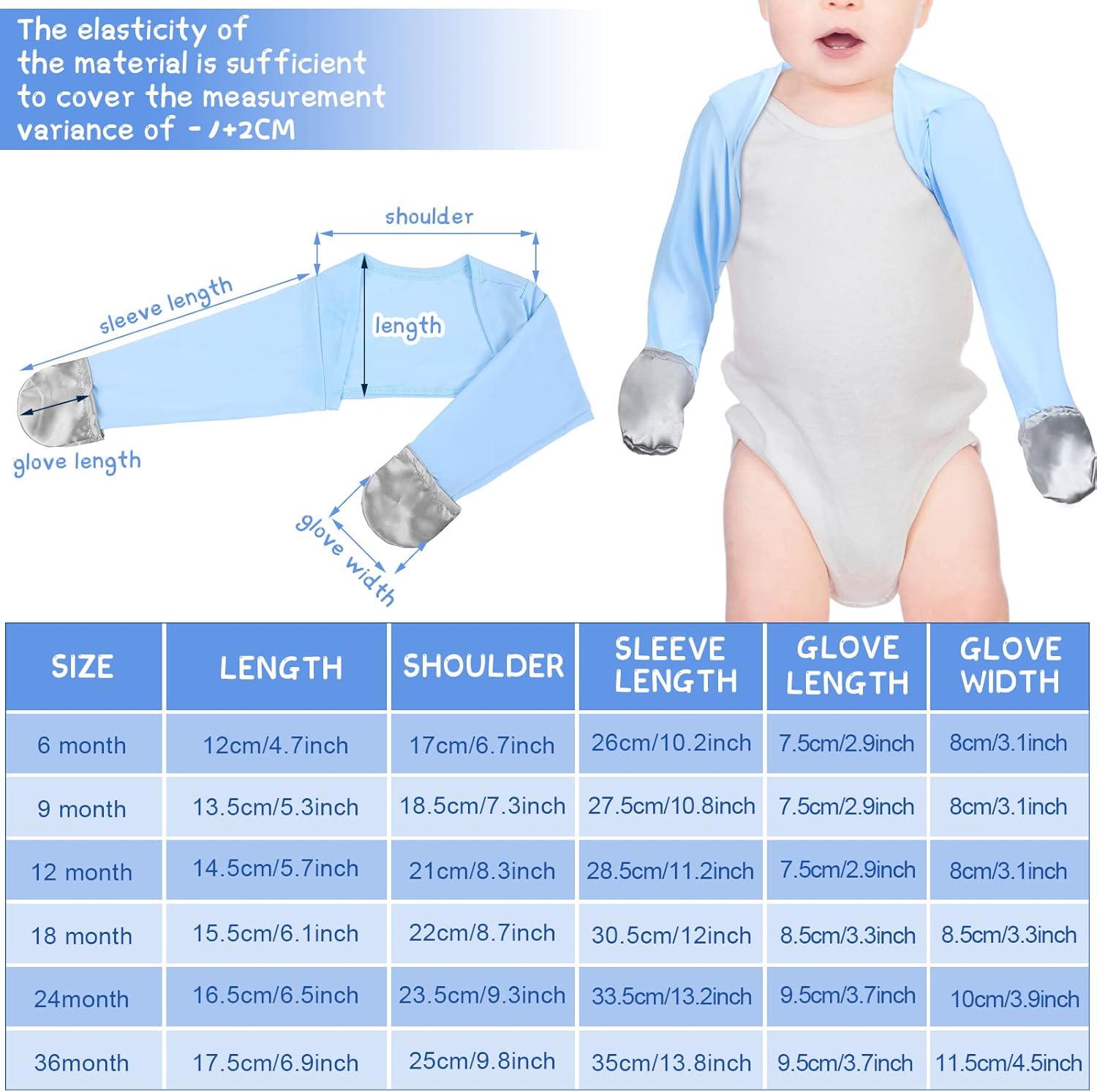 No Scratch Eczema Gloves
