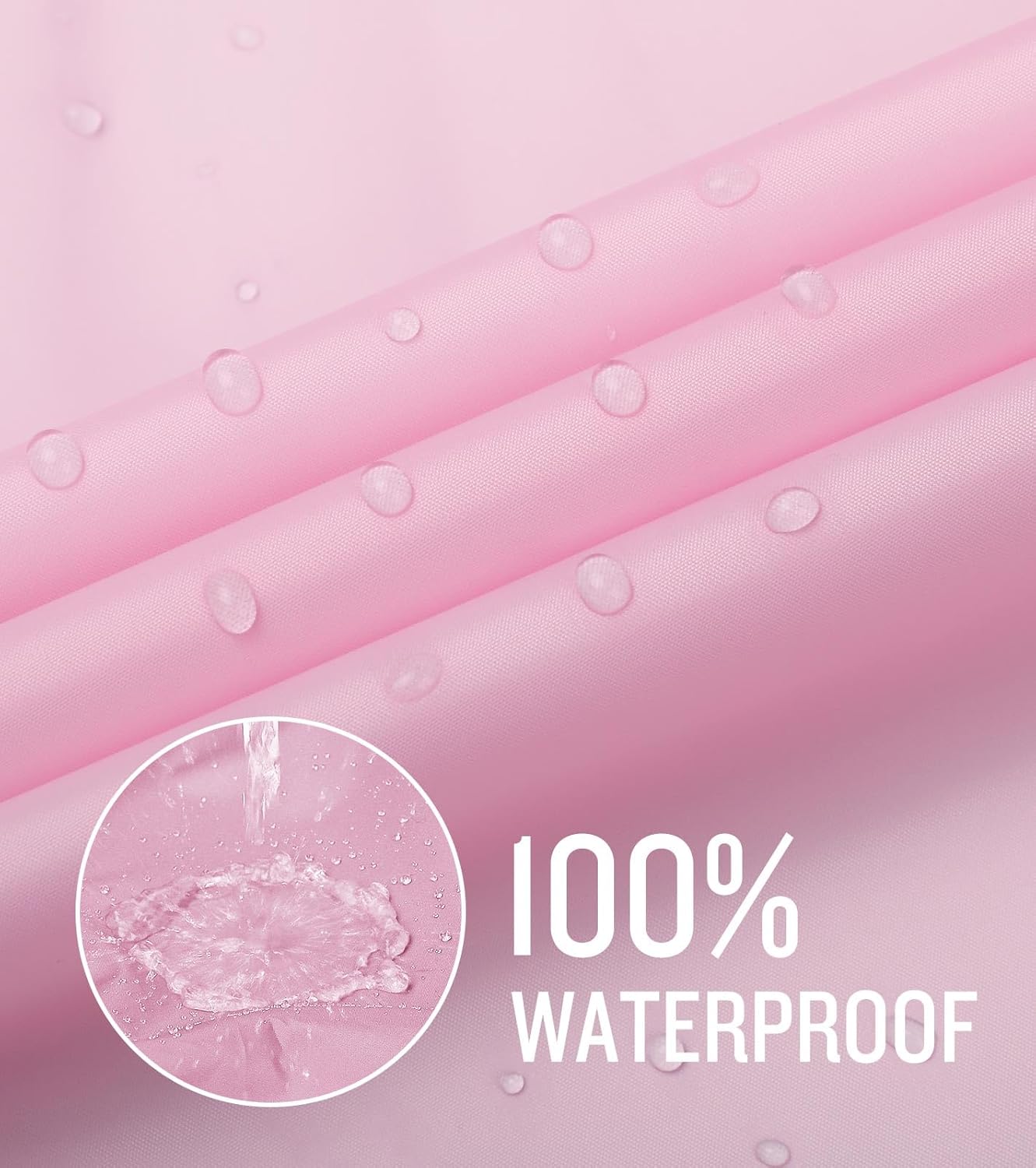 SaphiRose Lightweight Kids Rain Poncho