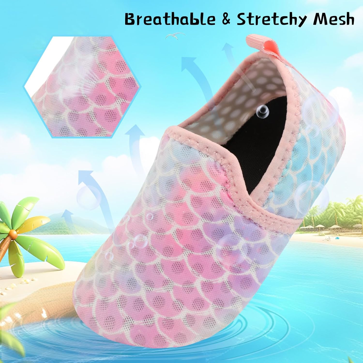 Quick-Dry Beach Toddler Shoes