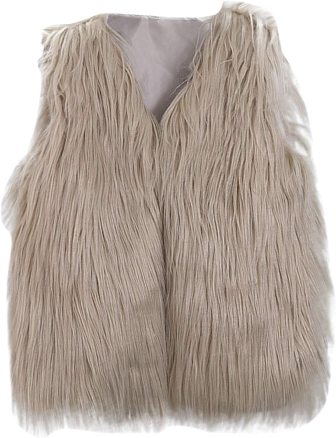 Reusable Faux Furry Jacket for Kids Toddlers