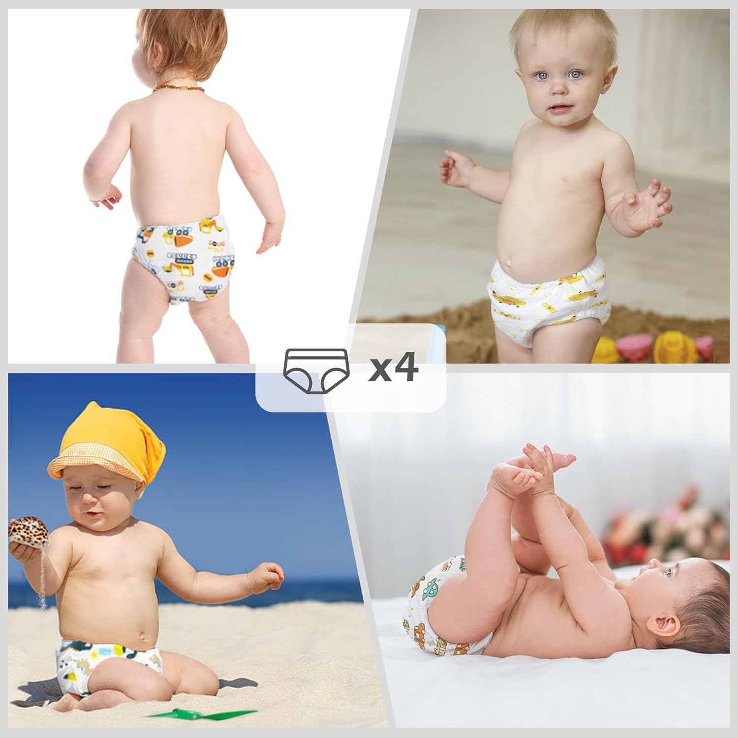Super Soft Diaper Cover undies for Boys and Girls