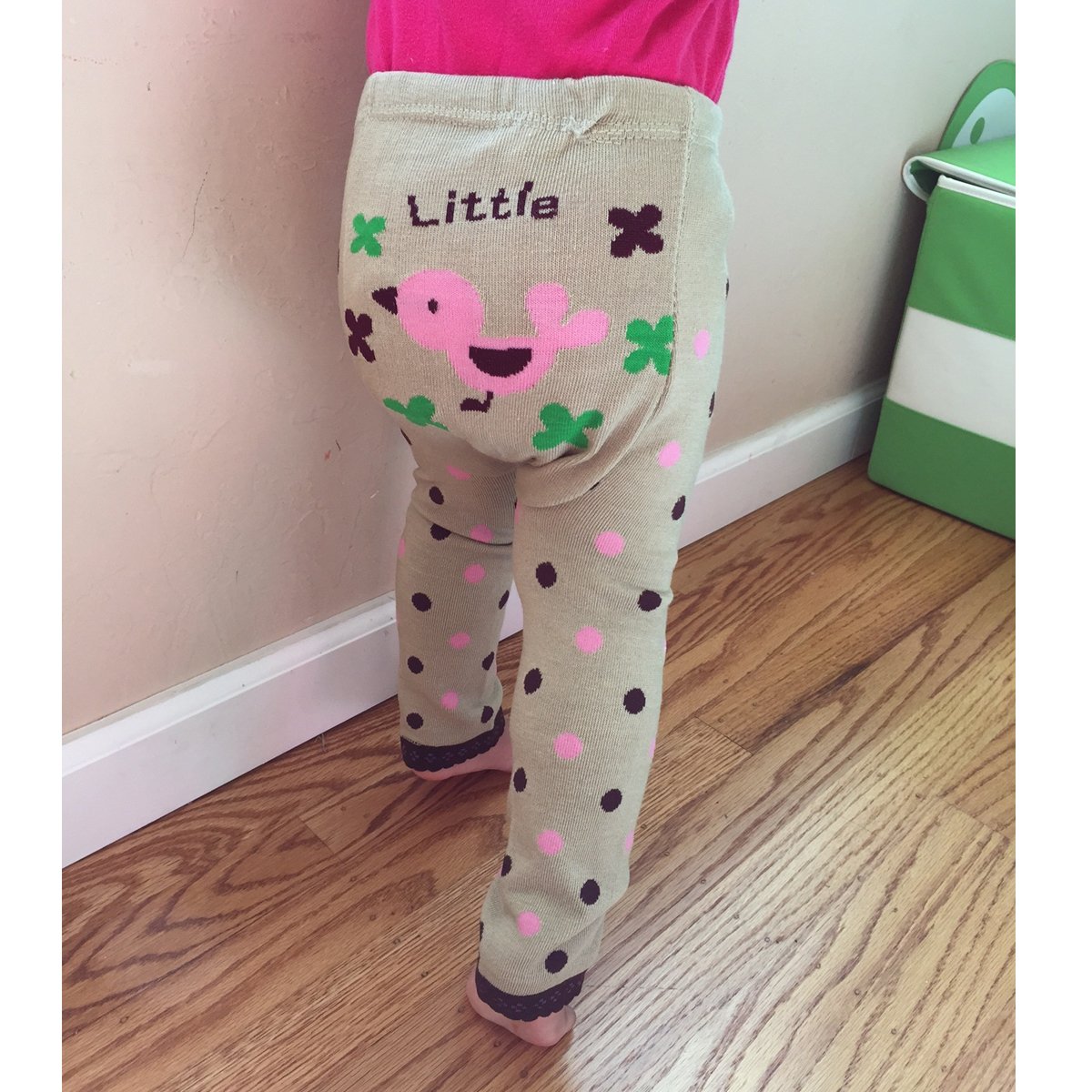 Fun Bunny Leggings for 12-24 Month Babies