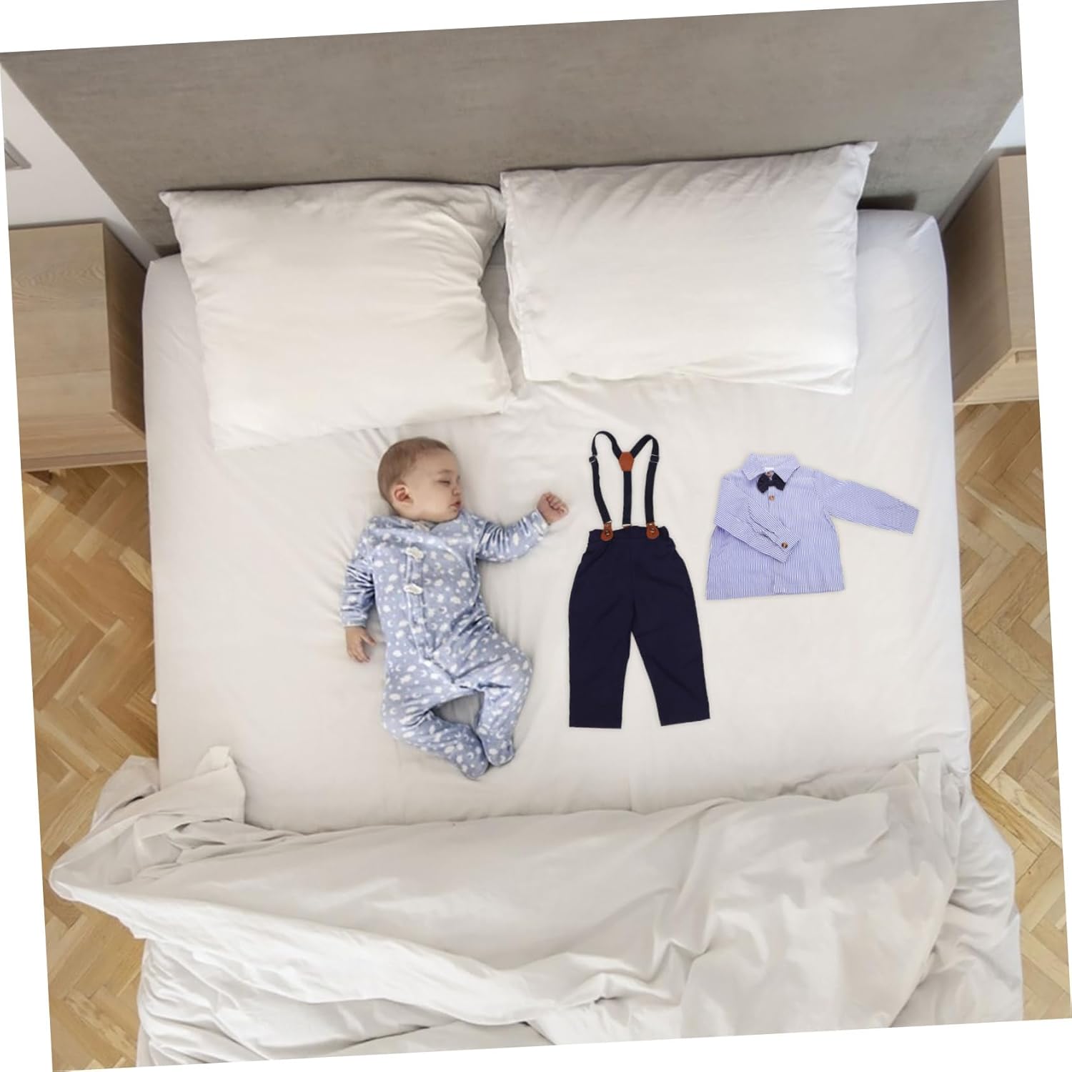 Beavorty Boys Long Sleeve Suit Set