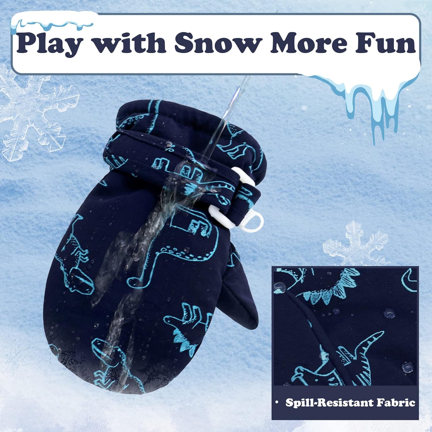 Warm Waterproof Toddler Gloves