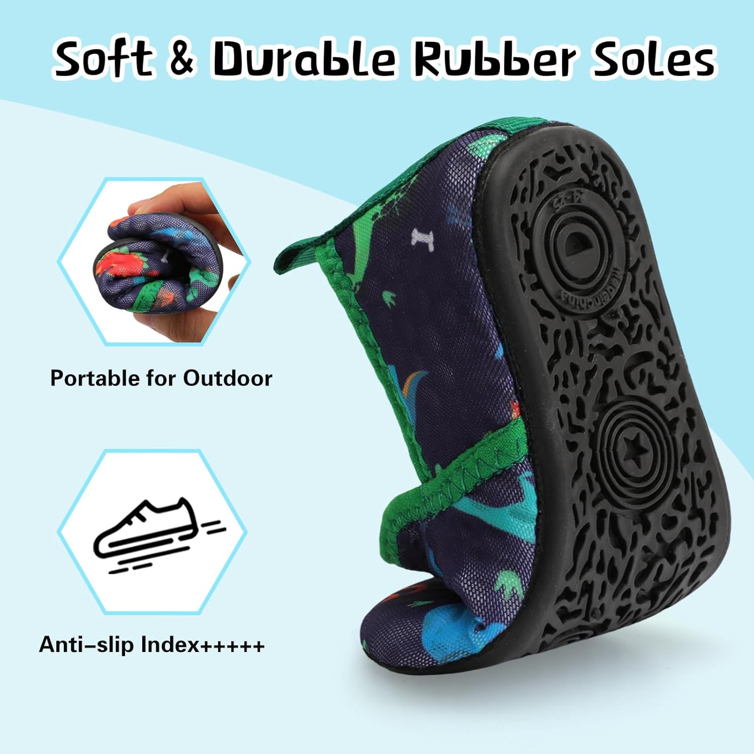Centipede Demon Toddler Flip Anti-Slip Water Shoes