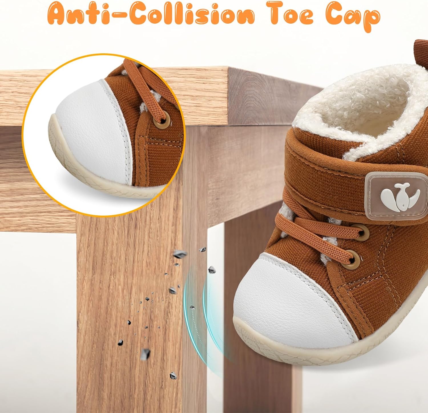 Warm Fleece Slippers for Babies