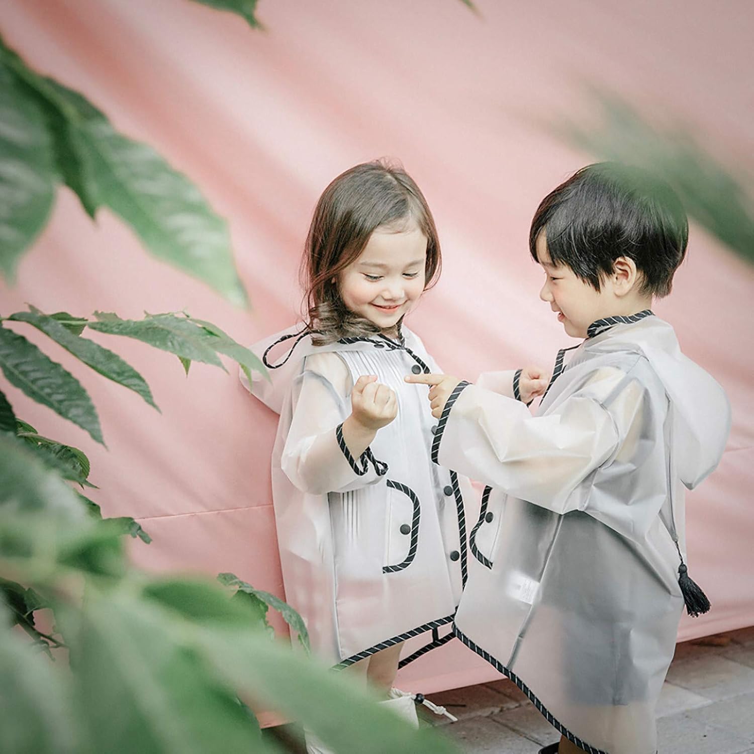Unisex Raincoat Jacket for Kids waterproof and stylish