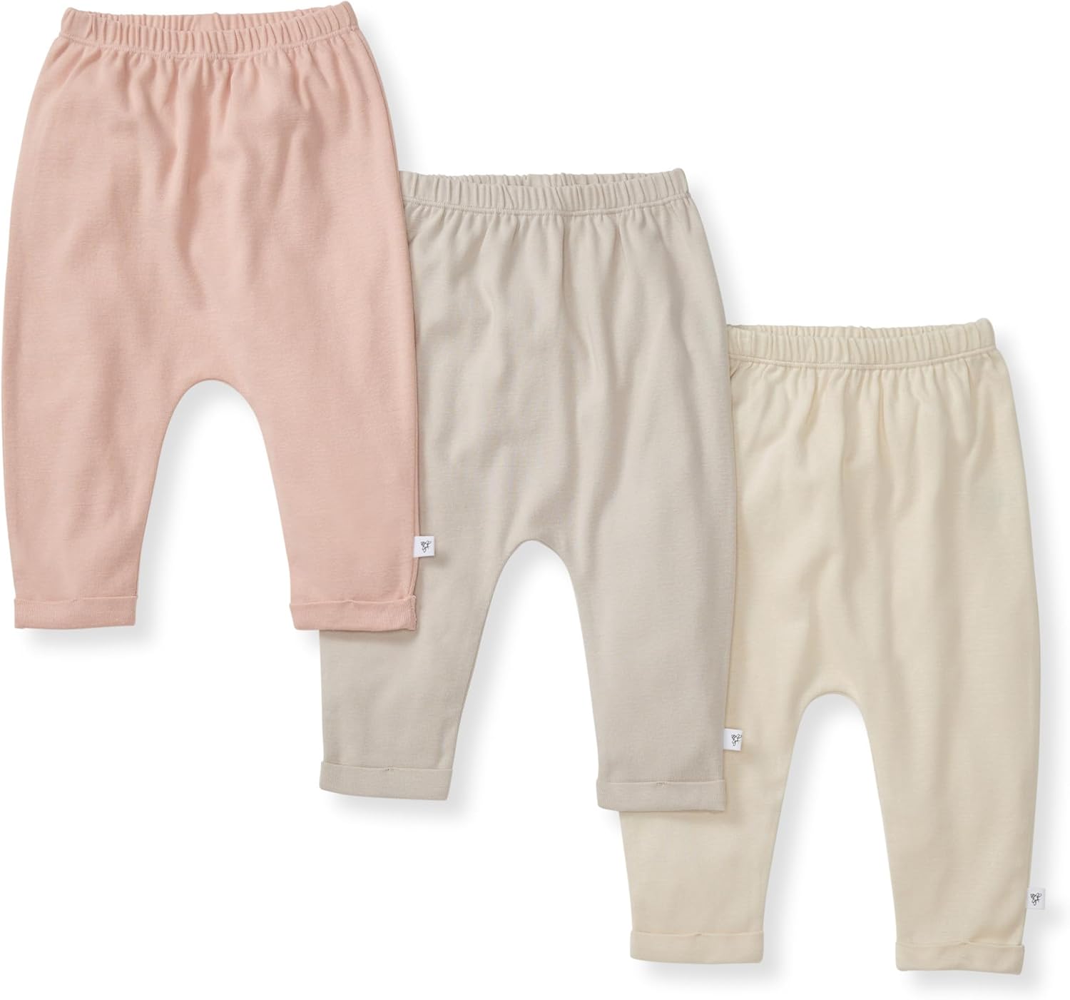Organic Cotton Knit Jogger Pants for Babies