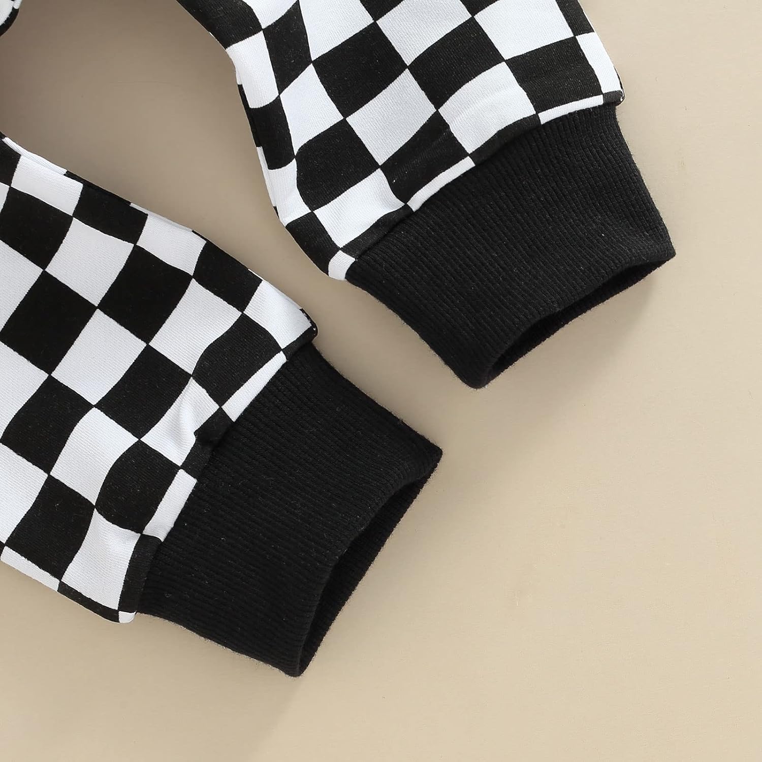 High-Quality Checkerboard Plaid Pants for Baby Elastic Waist Casual Trousers