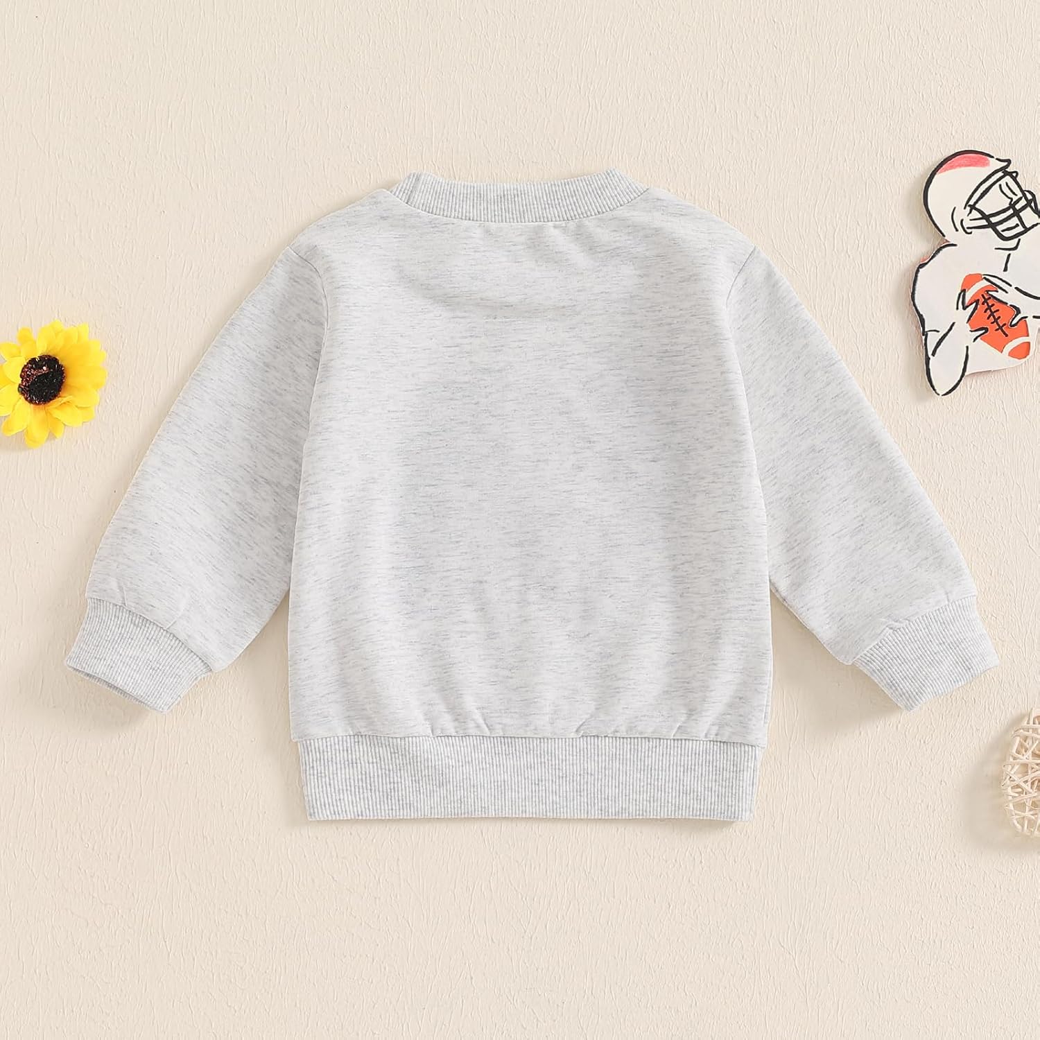 Kids Toddler Football Season Sweatshirt