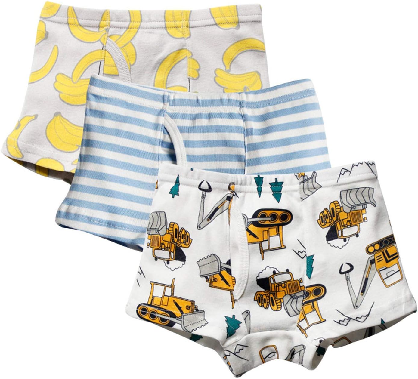 Evelin Lee 6-Pack Baby Boys Cotton Underwear Soft Cartoon Design