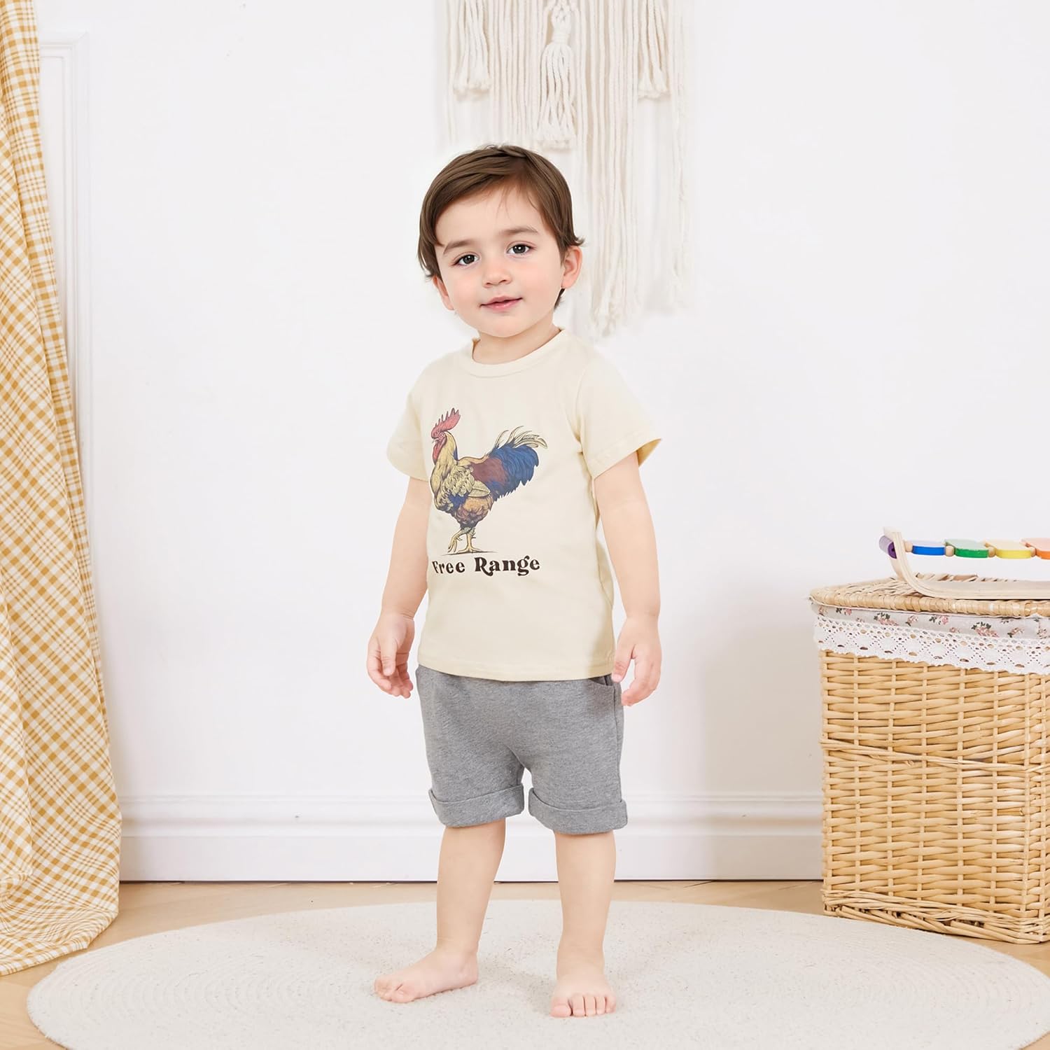 Stylish Animal Print Toddler Clothing Set for Boys