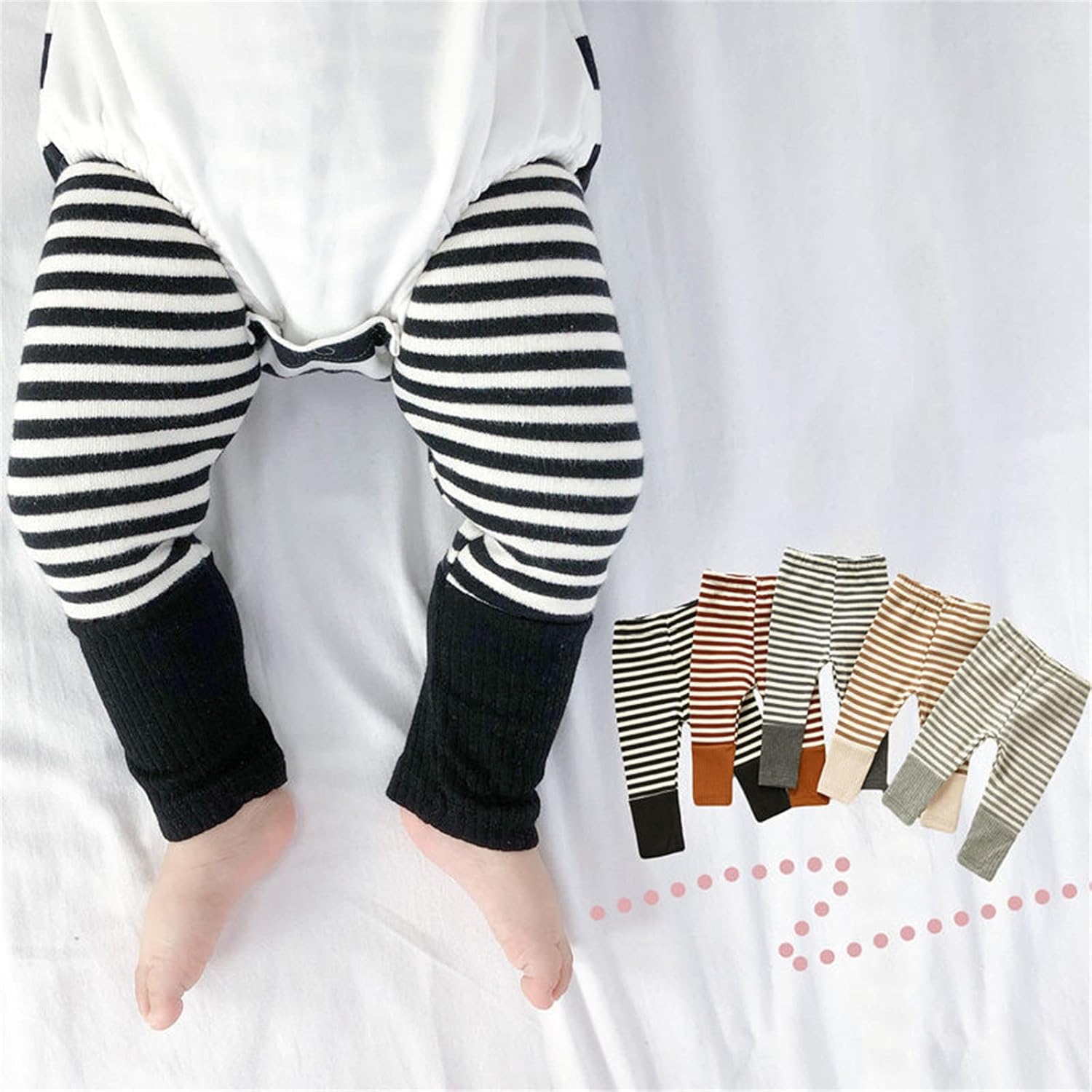 Cozy Ruffle Skirt Leggings for Toddlers Kids
