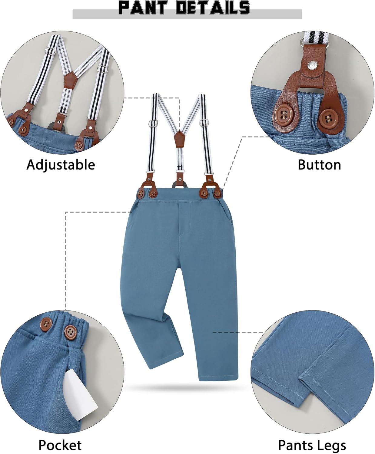 YUEMION Toddler Boy Formal Suits