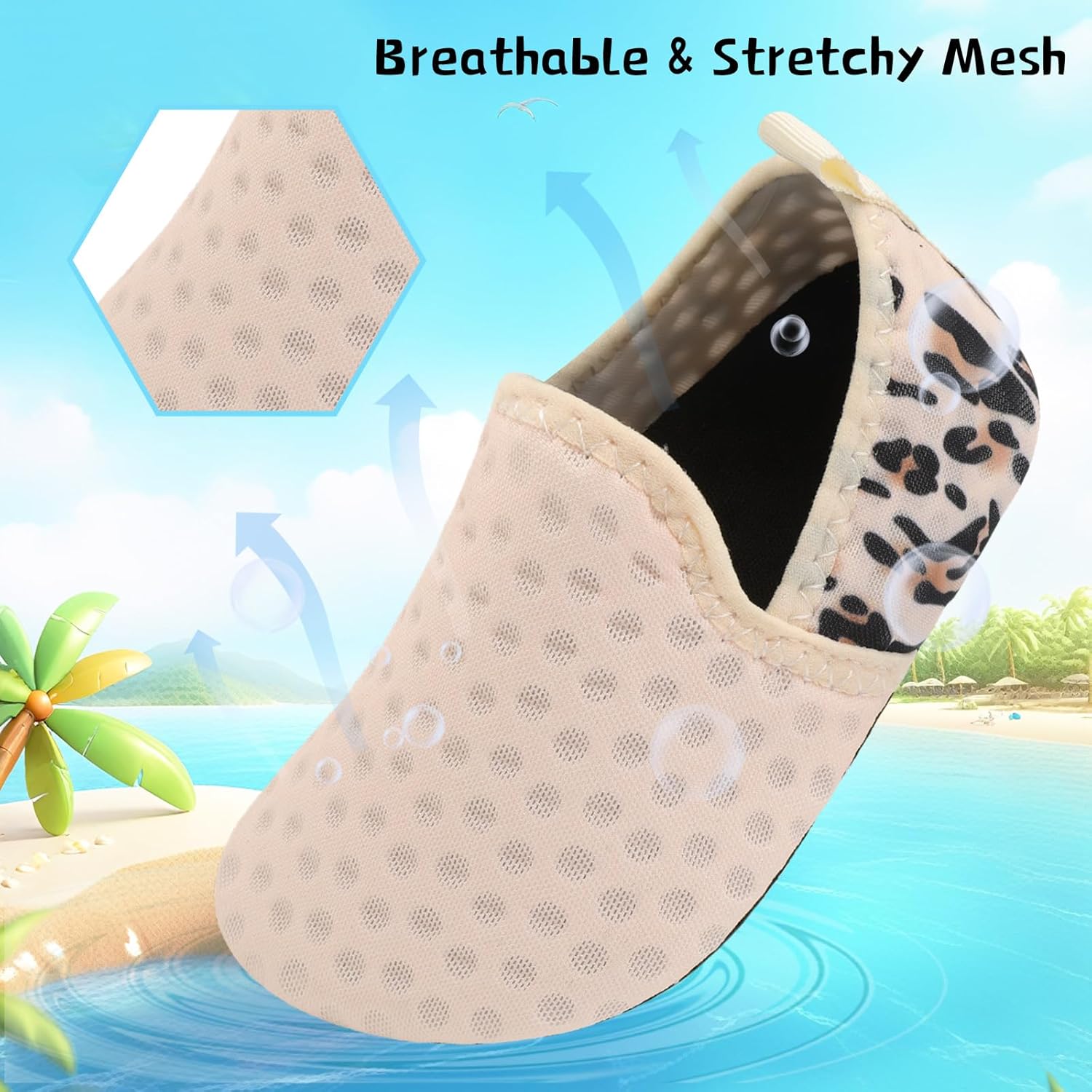 Quick Dry Toddler Water Shoes Beach Pool Essential