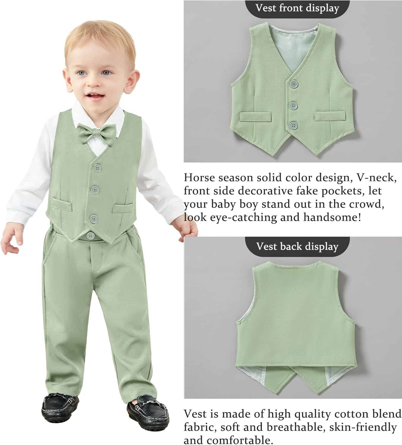 YALLET Baby Boy All-in-One