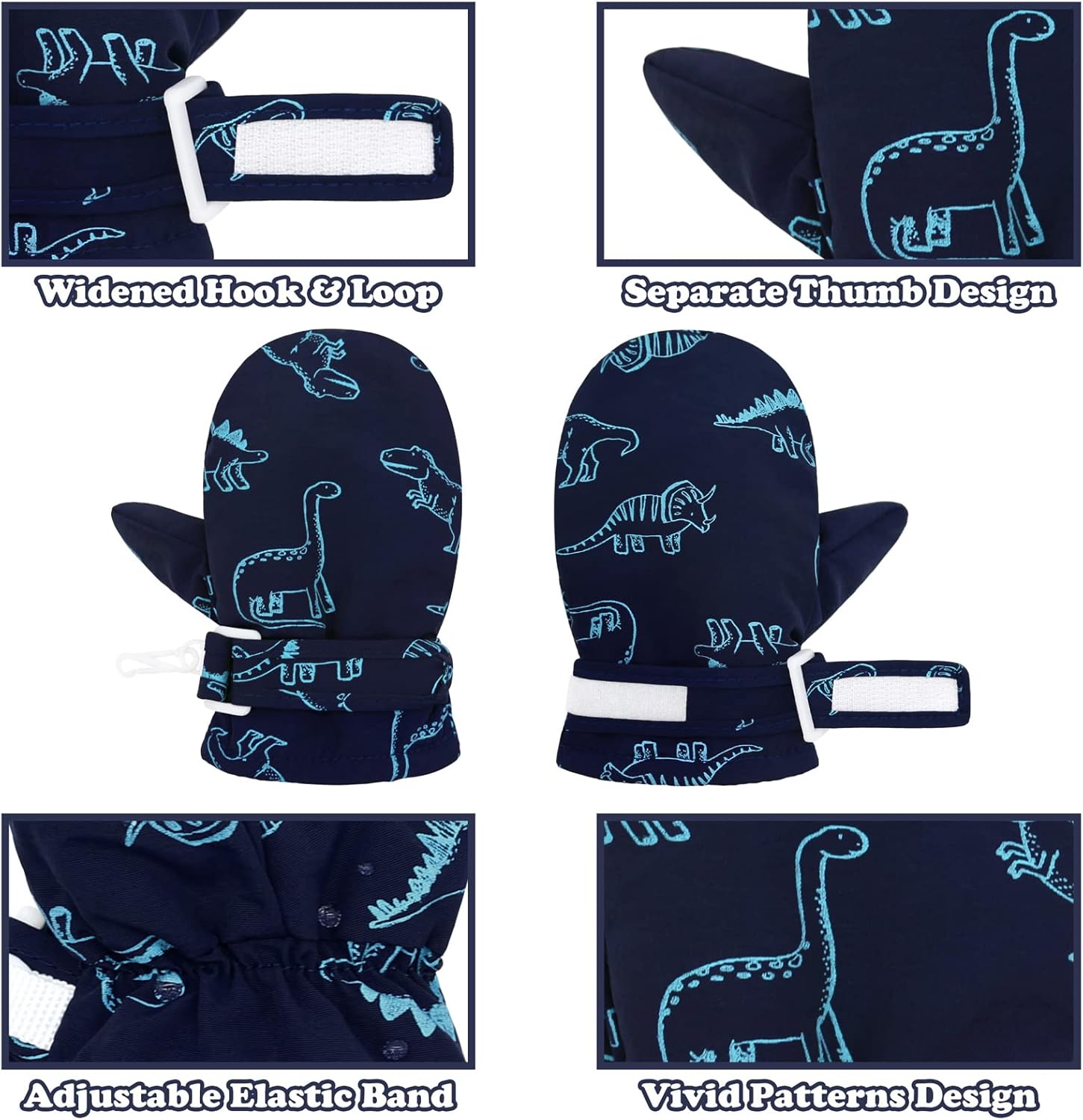 Warm Waterproof Toddler Gloves
