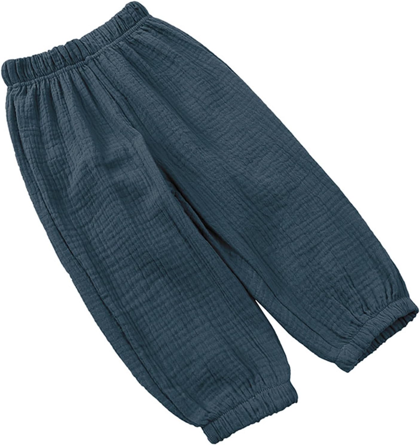 Elastic Casual Pants for Kids