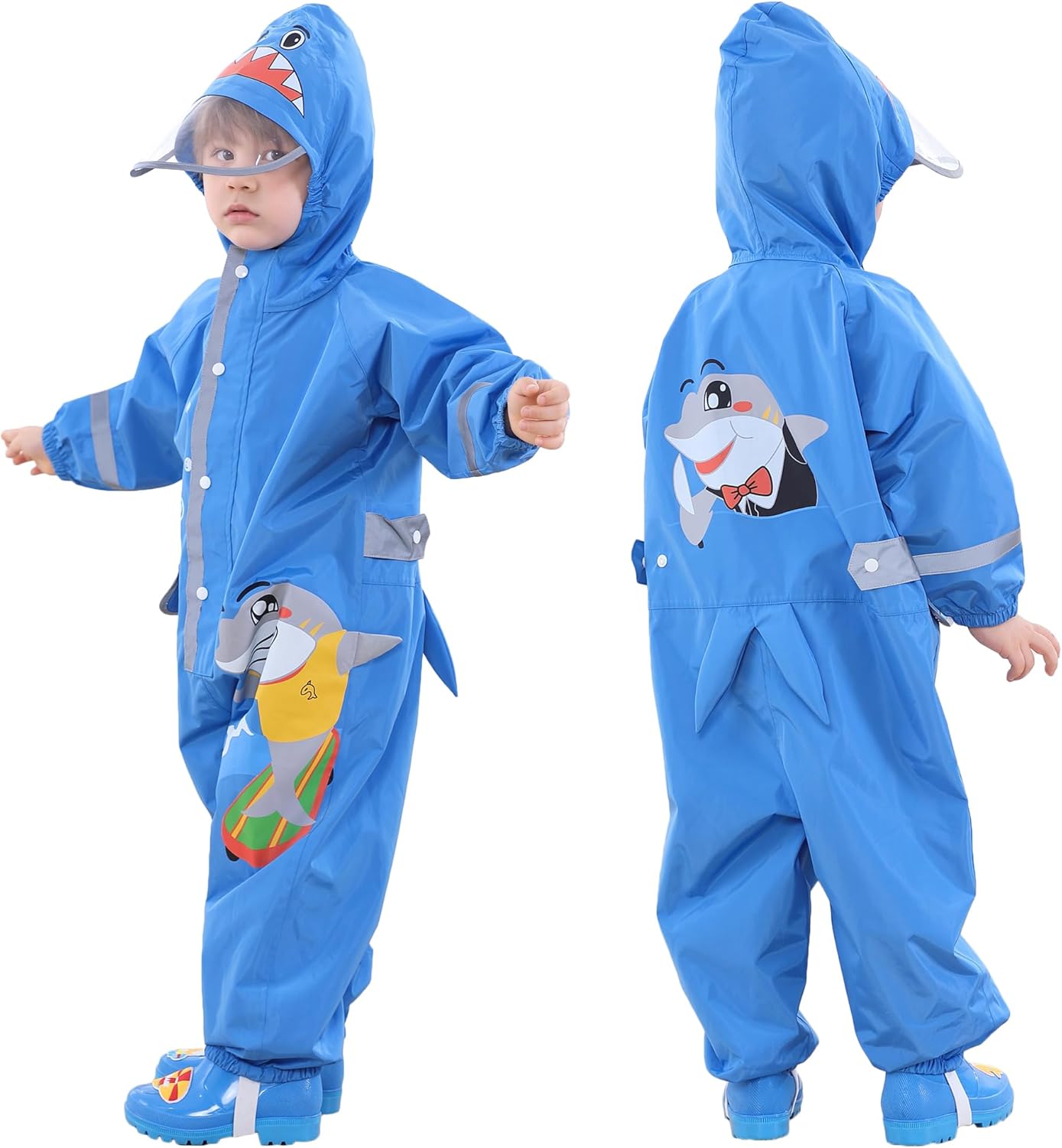 Fewlby toddler waterproof rain jacket