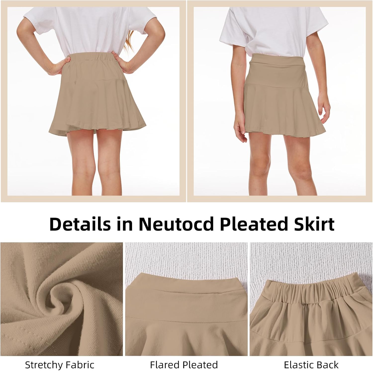 Flattered Stylish Skirt for Girls - Sizes 18-36 Months