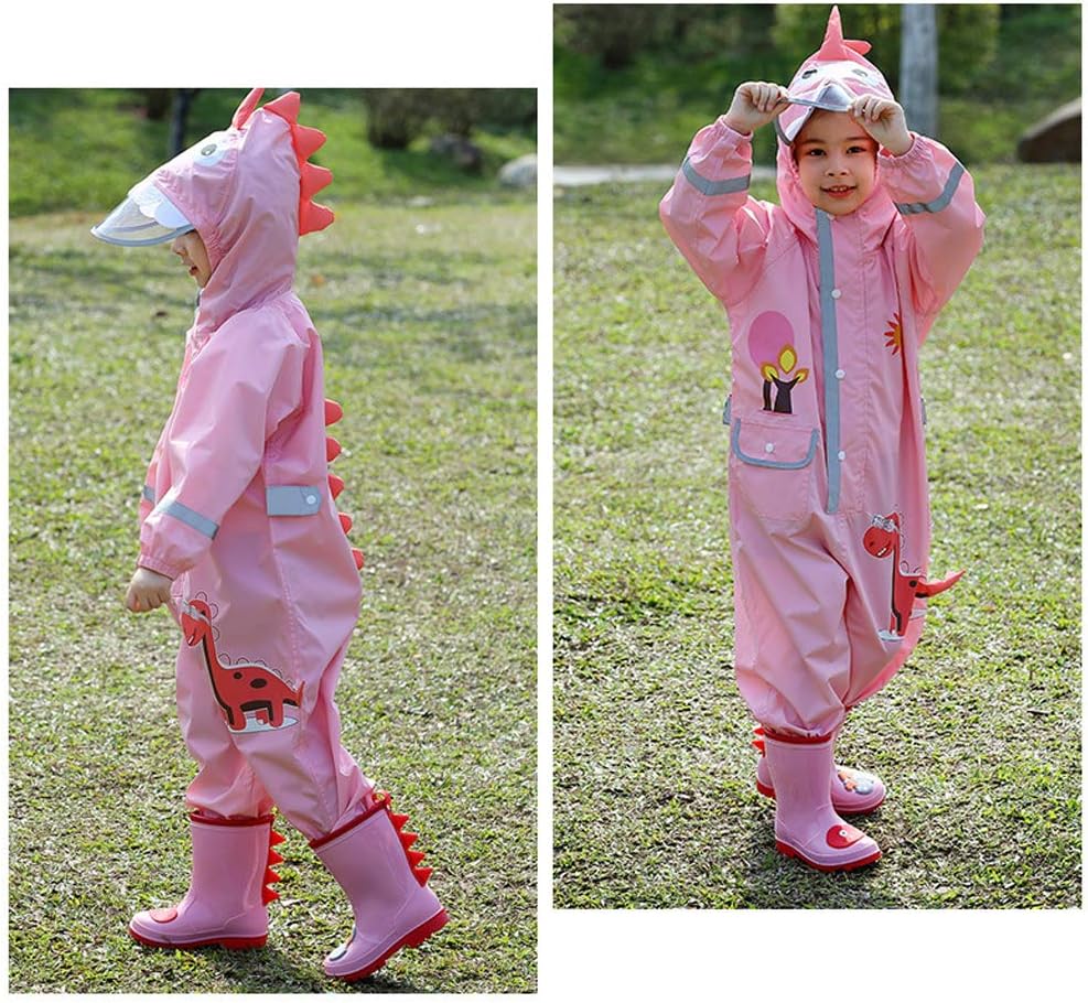 SSAWcasa Toddler Dinosaur Rain Suit