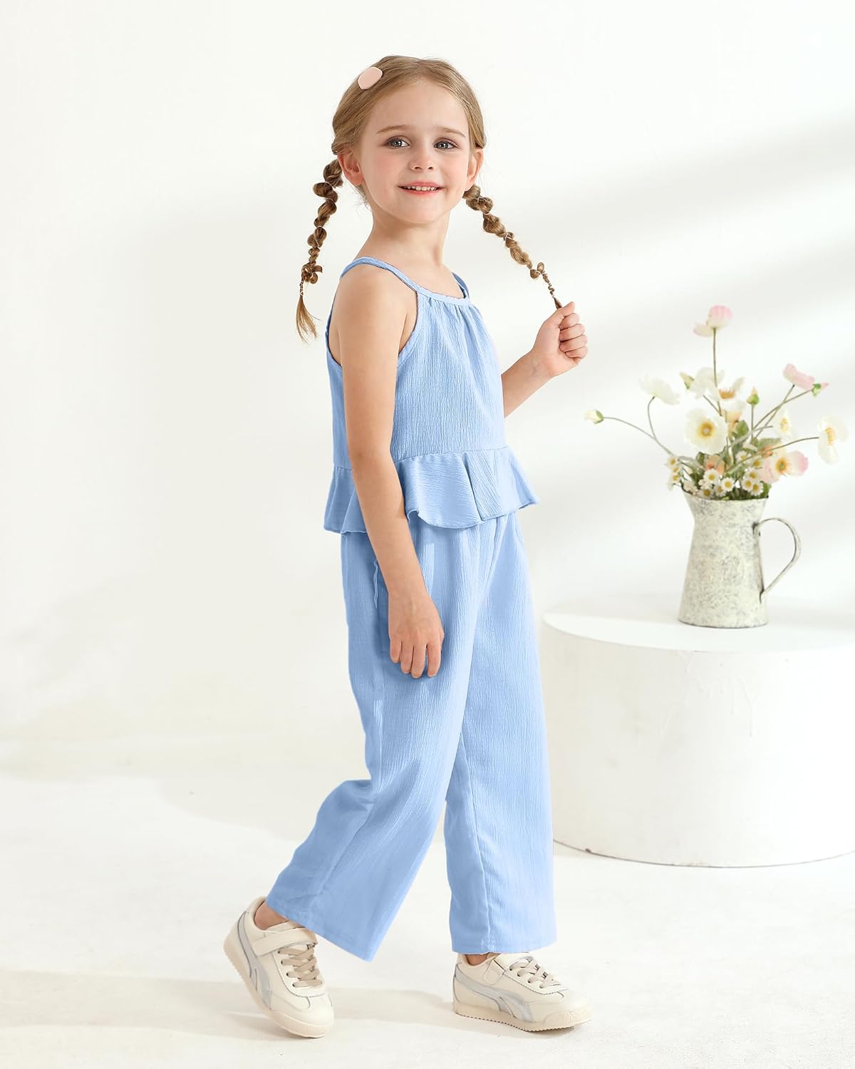 Kucnuzki - Baby Girl Summer Outfit Set for Girls 12-24 Months