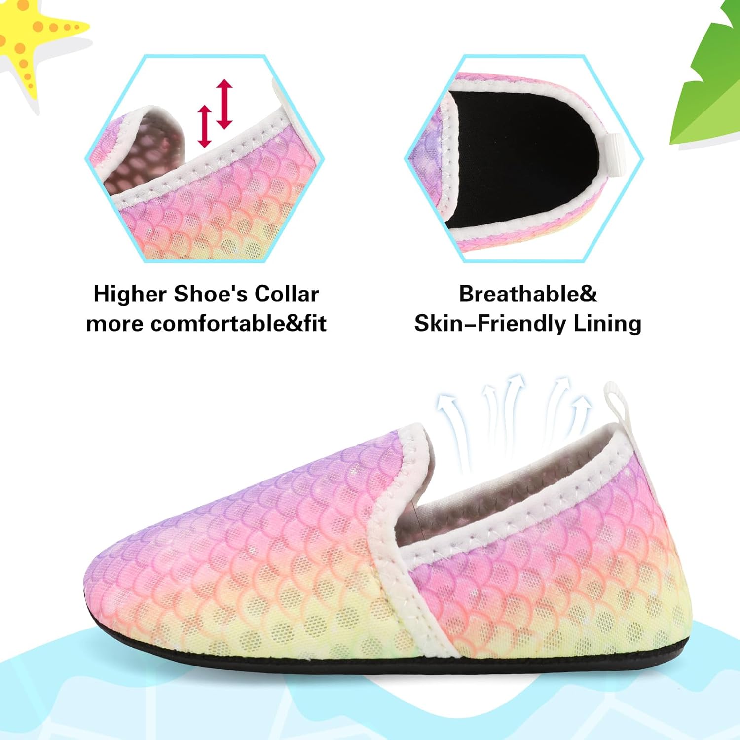 Perfect for Fun Play Centipede Demon Toddler Water Shoes