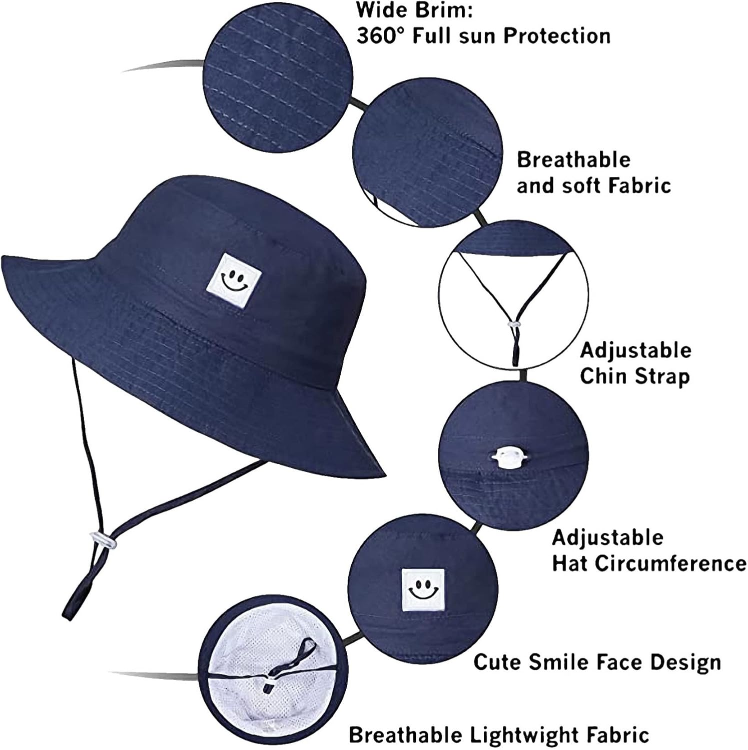 Protect against the sun with our Toddler Bucket Hat