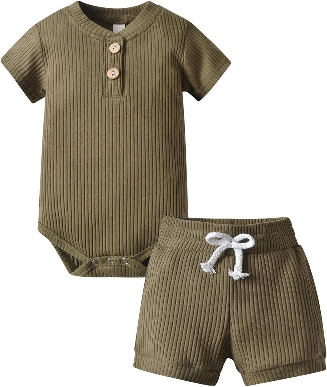 Derouetkia Summer Provides - Lightweight Unique Romper Set for Newborn Kids