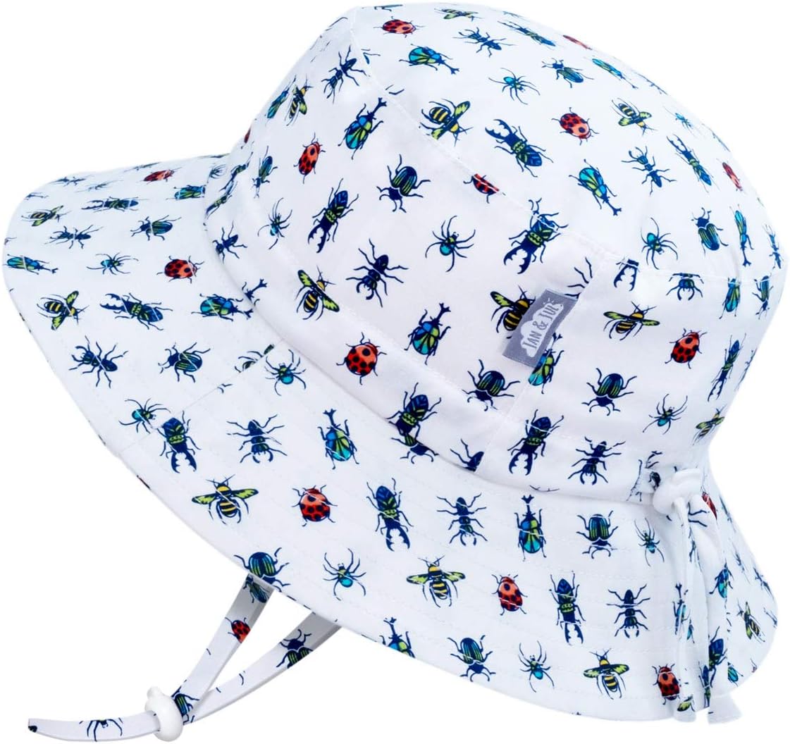 GROW-WITH-ME Cotton Bucket Sun-Hat