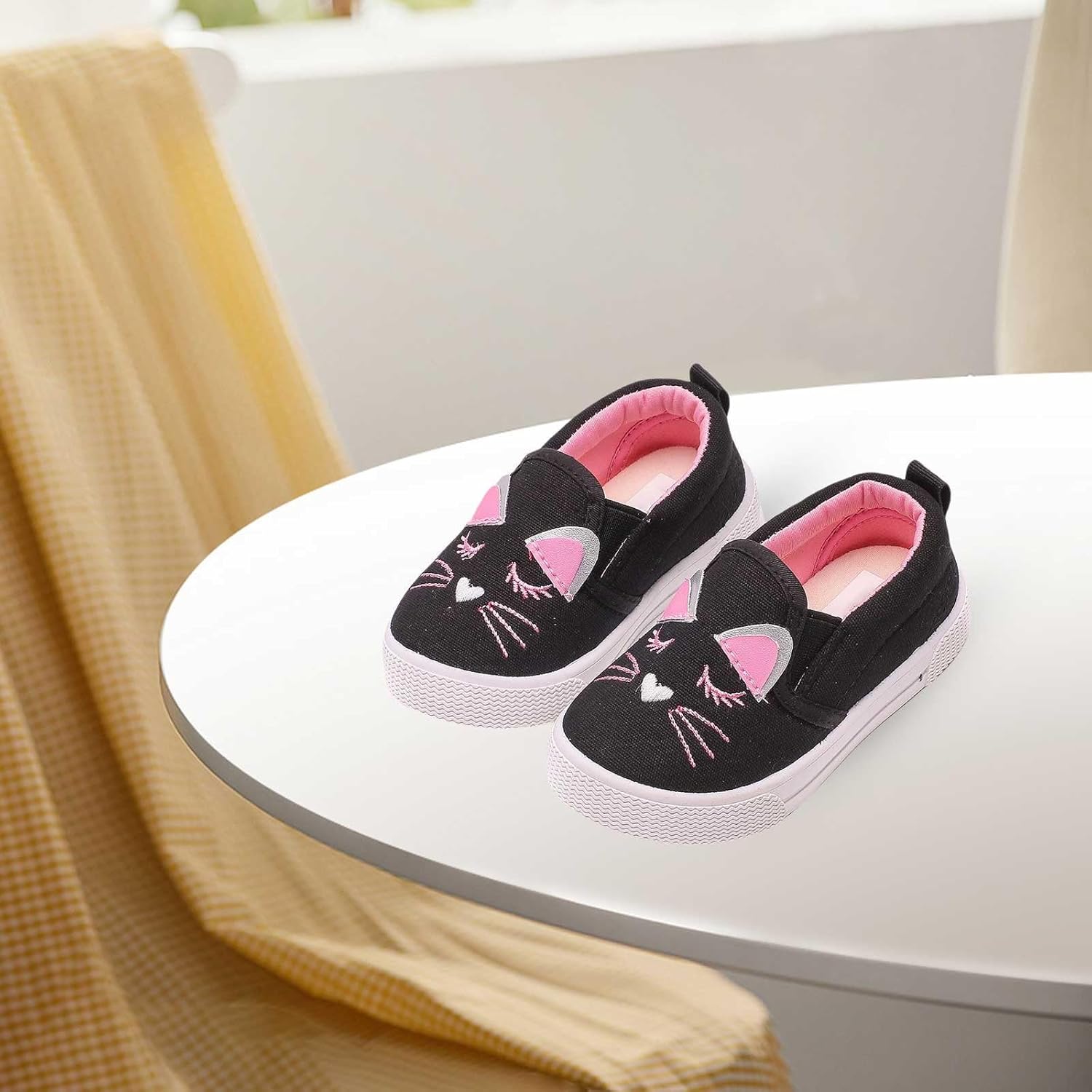 Stylish Princess Cat Loafer for Toddlers Girls