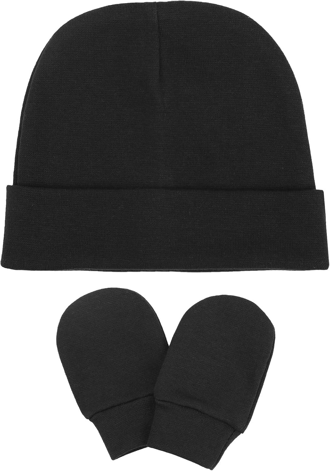 DRESHOW Baby Hats and Mittens Set 0-6 Months 1