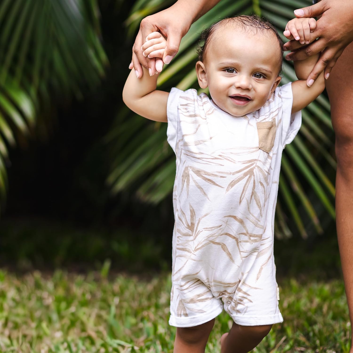 Burts Bees Baby Boys Romper for Boys 100 Organic Cotton