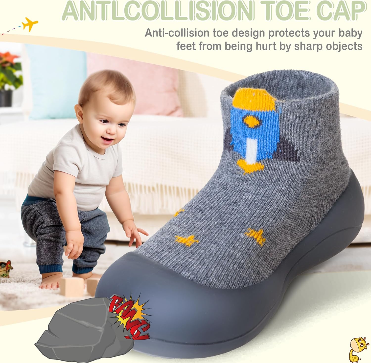 SeeyAN Baby Slippers