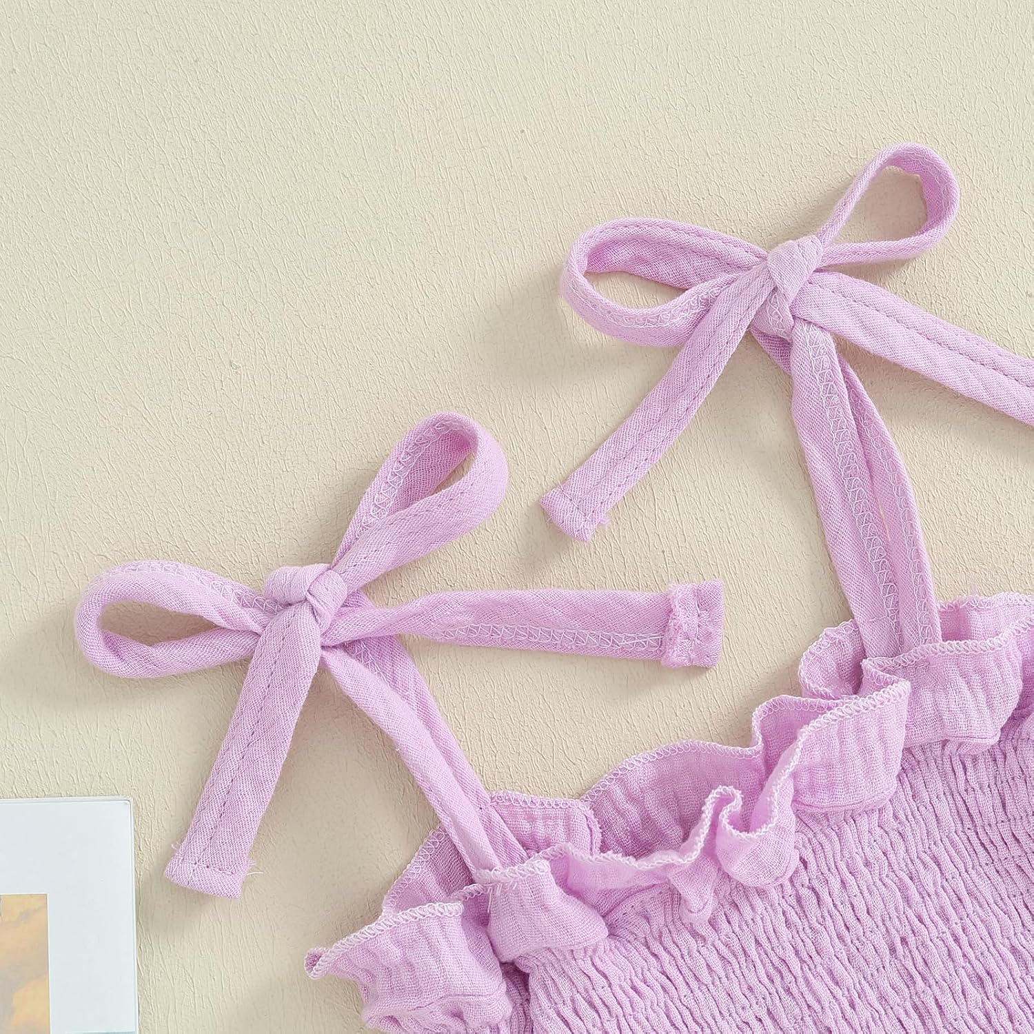 Soft Feminine Summer Outfit for Baby by VISGOGO