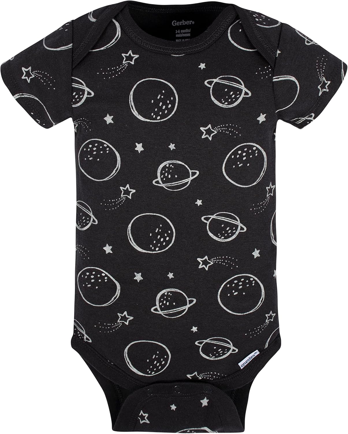 Gerber Baby Boys 5-Piece Short Sleeve Onesies Bodysuits