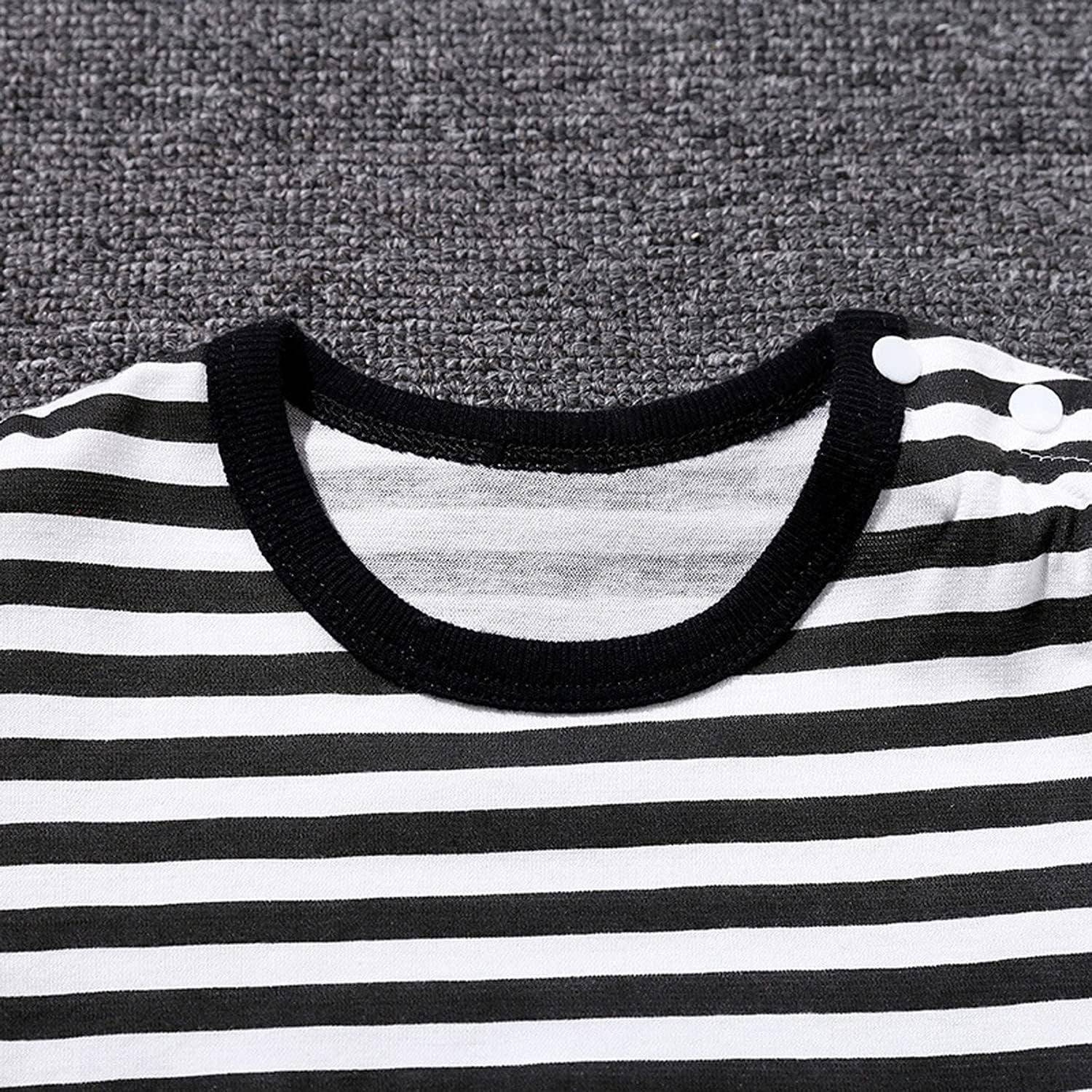 EISHOW Stripe Romper for Baby Boys Girls