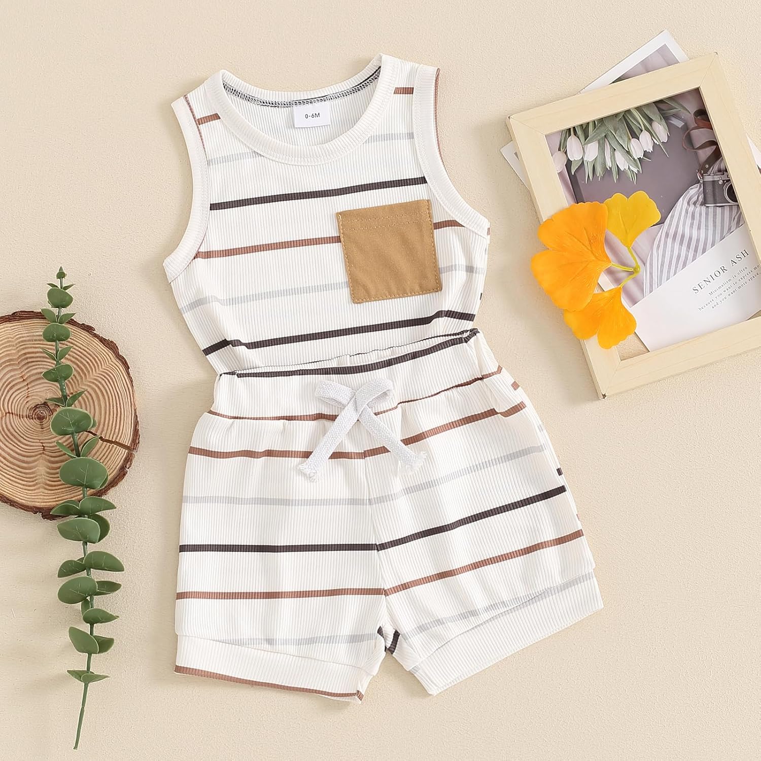 Farrubbyine8 Baby Boy Summer Clothes Set