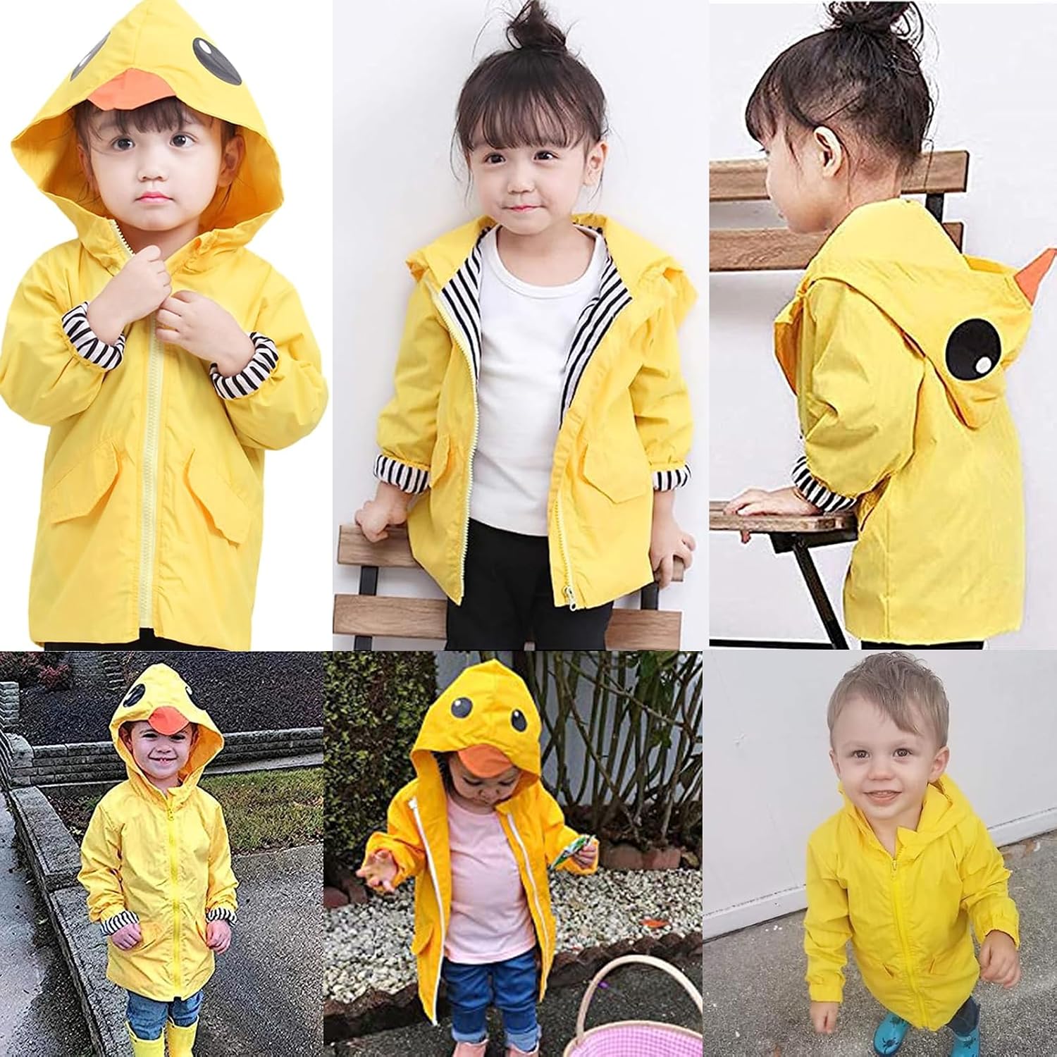 Admireme Toddler Rain Jacket