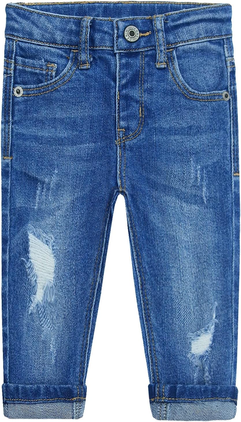 KIDSCOOL SPACE Tired Jeans for Babies