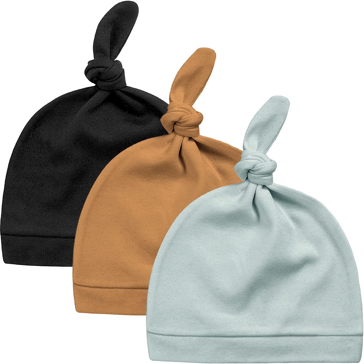 KiddyCare Organic Cotton Newborn Baby Hospital Hat for Boys and Girls