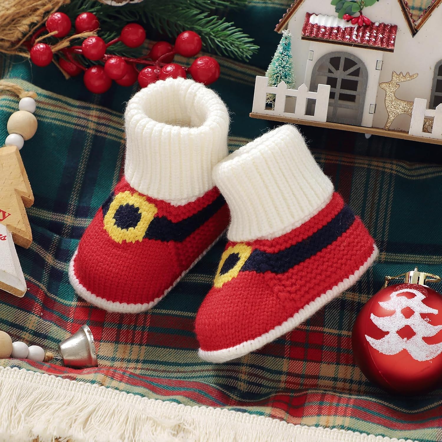 Coziest Christmas Socks for Babies