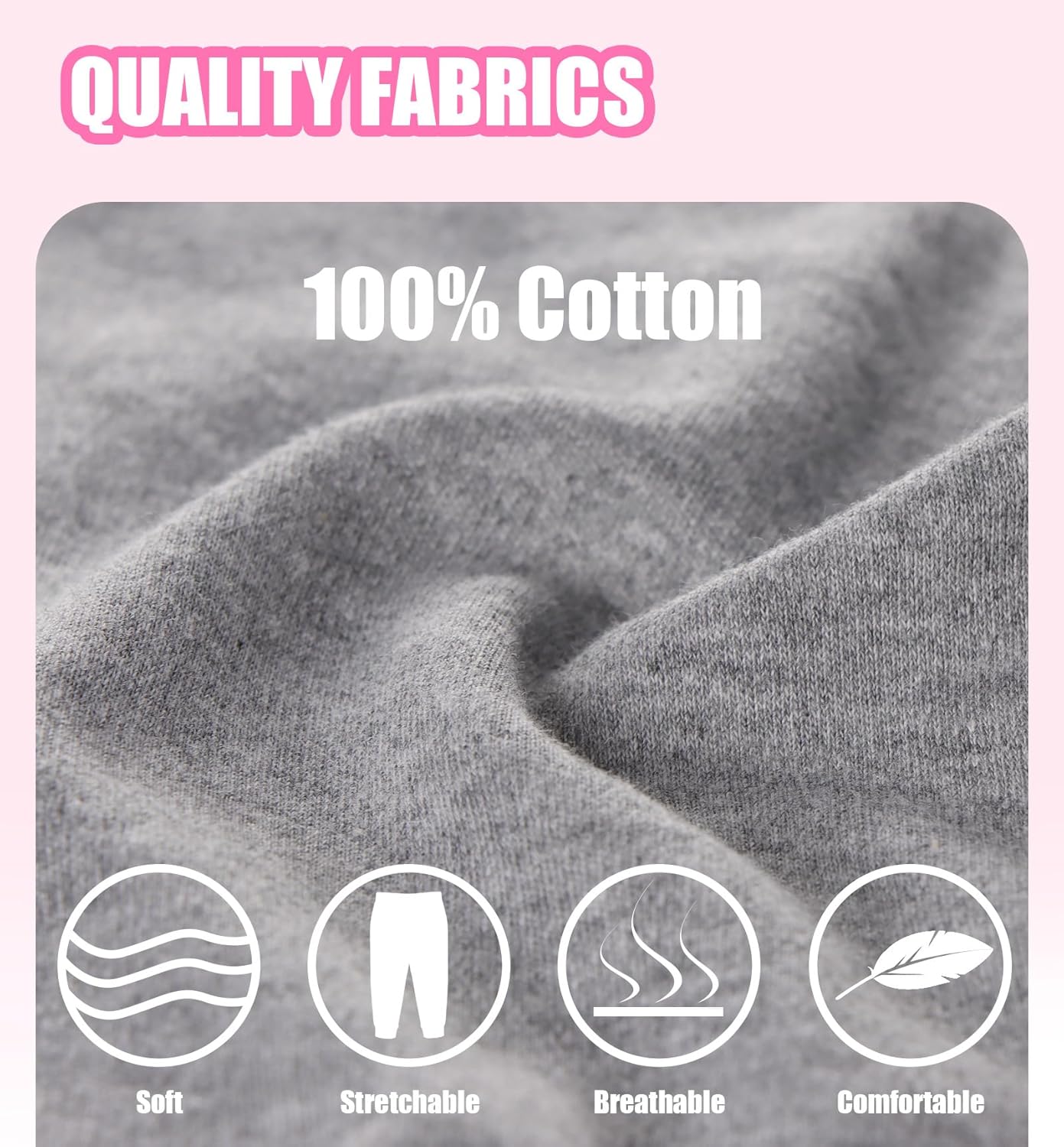 Stylish 4-Pack Cotton Leggings for Babies