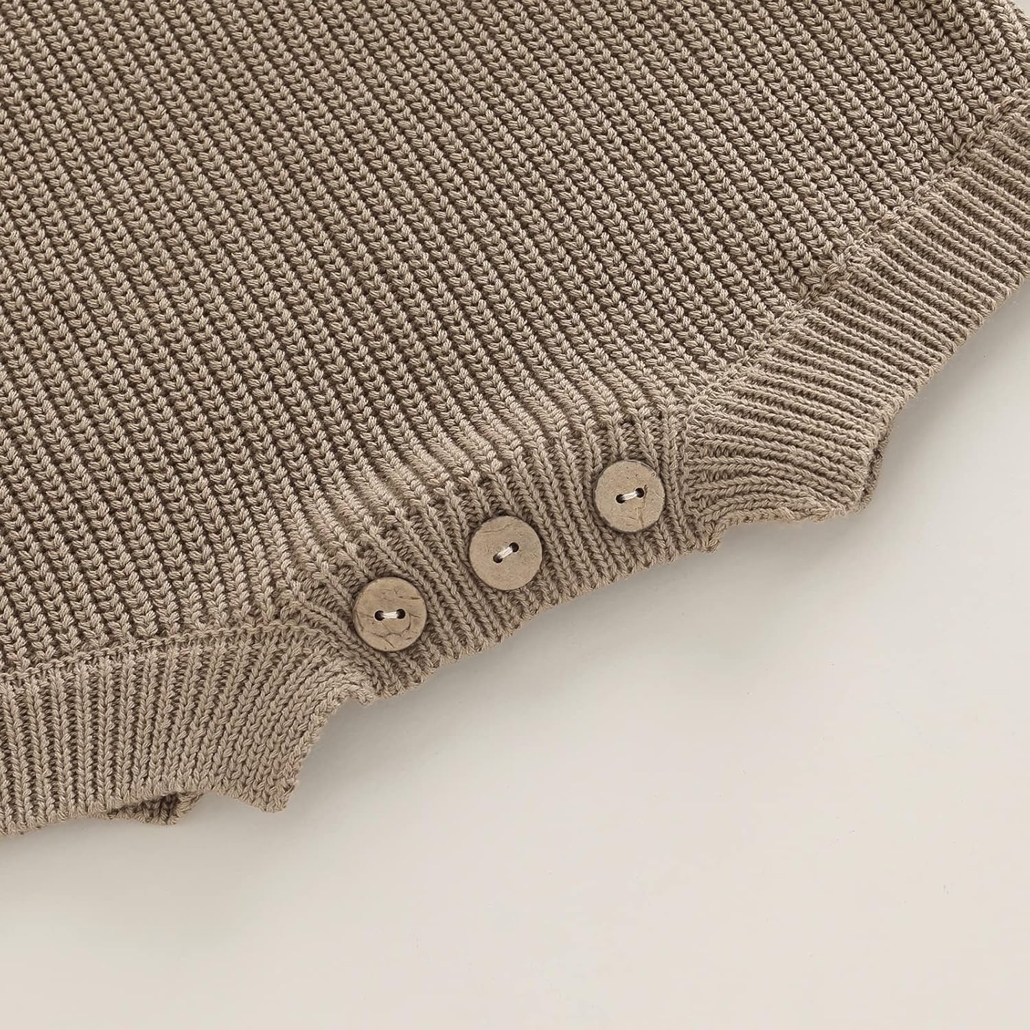 Woshilaocai 100 Acrylic Knit Romper