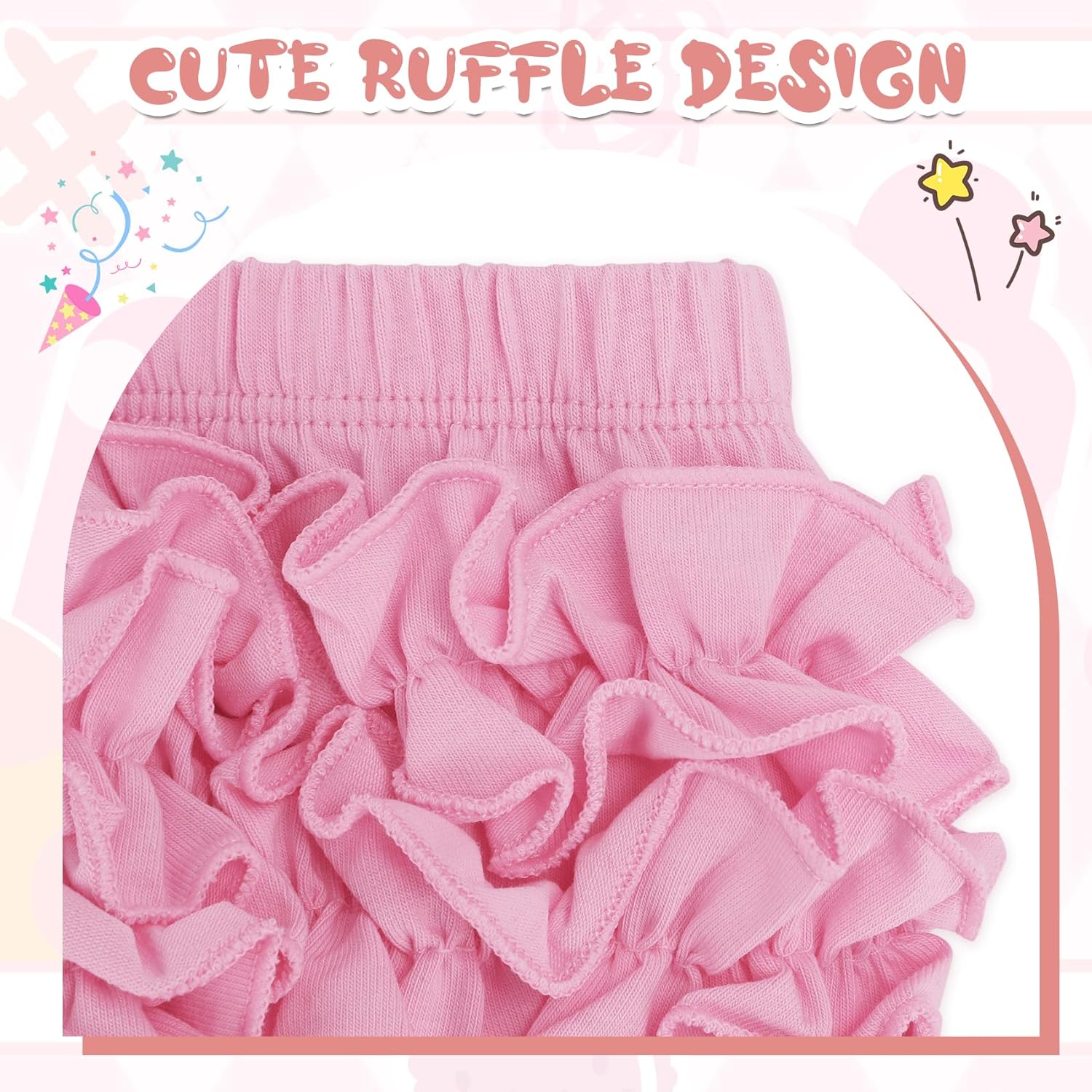Durio Baby Bloomers for Toddler Girls